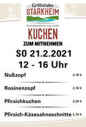 Kuchen am 21.2.2021