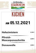 Kuchen  am 05.12.2021