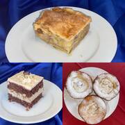 Unsere hausgemachten Kuchen am 13.2.22