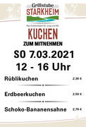 KUCHEN ZUM MITNEHMEN SO 7.03.2021