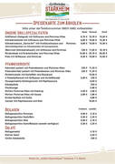 Unsere Speisekarte ab KW 15