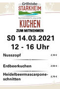 Kuchen am 14.3.2021