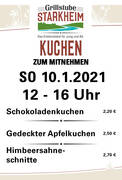 Plakat Kuchen in der 1. KW