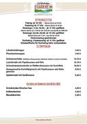 Öffnungszeiten Empfehlenkarte KW 13-2023 Öffnungszeiten Empfehlenkarte KW 13-2023